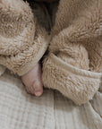 Organic Teddy Overall - Cream