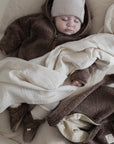 Organic Teddy Mum Bag - Mocha