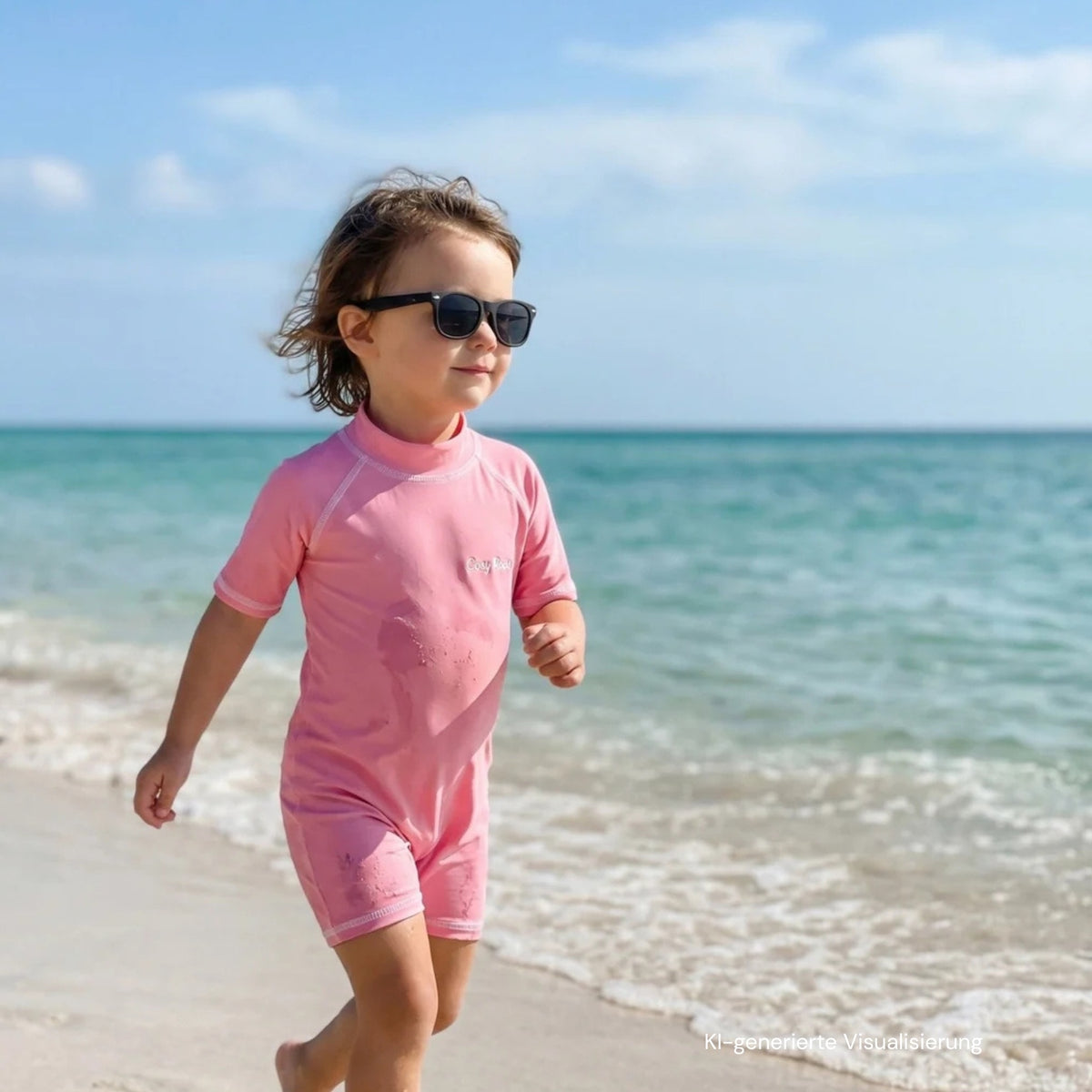 UV Romper - Pink (UV STANDARD 801)