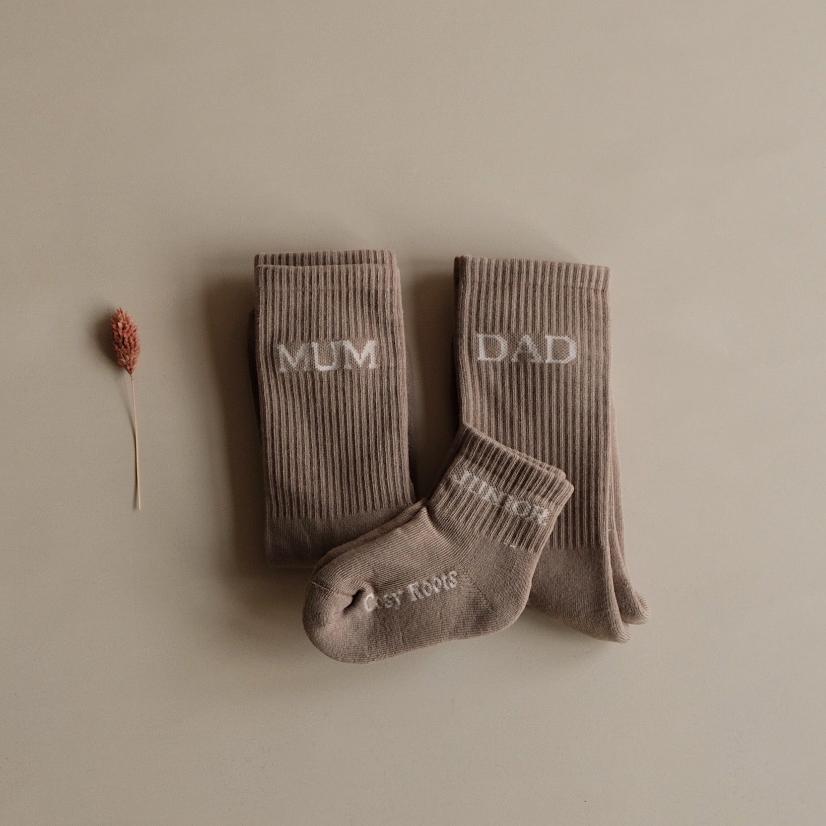 Organic Junior Socks - Oatmilk