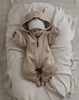 Organic Teddy Overall - Cream