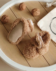 Teddy Booties - Caramel