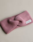 Organic Knit Headband - Dusty Rose