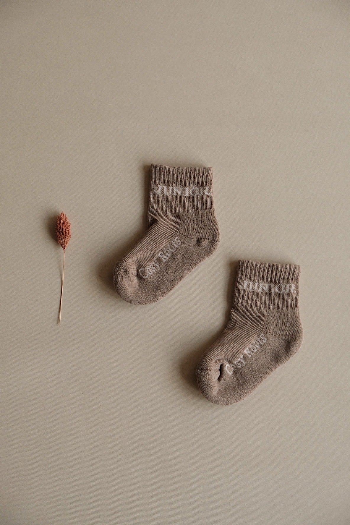 Organic Junior Socks - Oatmilk