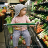 GOTS Organic Sun Hat - Caramel Striped - UPF50+