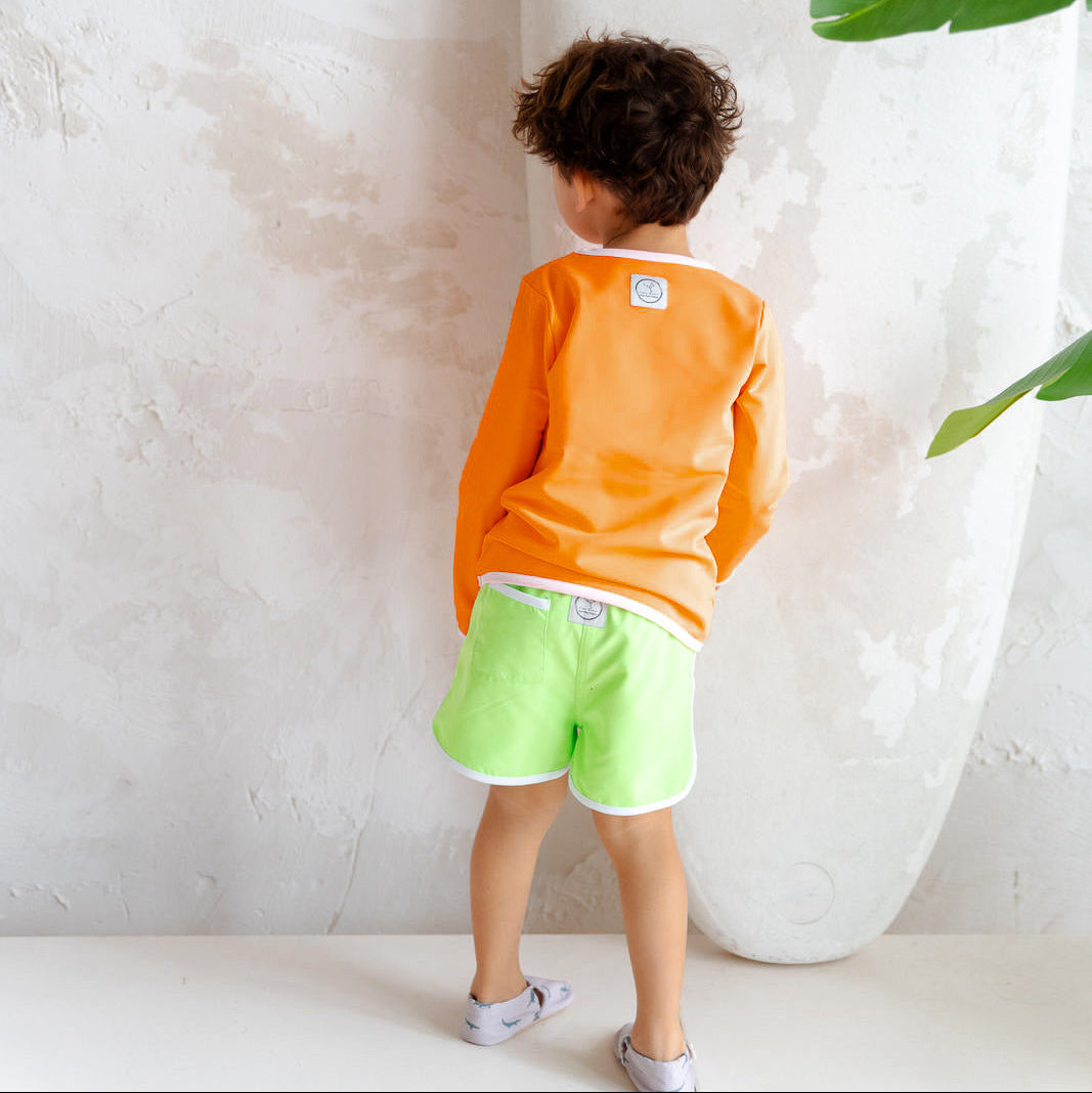 Sustainable UV Shirt - Orange (UV STANDARD 801)