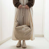 Organic Teddy Mum Bag - Cream - SALE