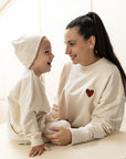 Family Sweatshirt - MUM - Sand