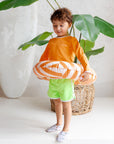 Sustainable UV Shirt - Orange (UV STANDARD 801)