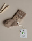 Organic Socks - JUNIOR - Caramel