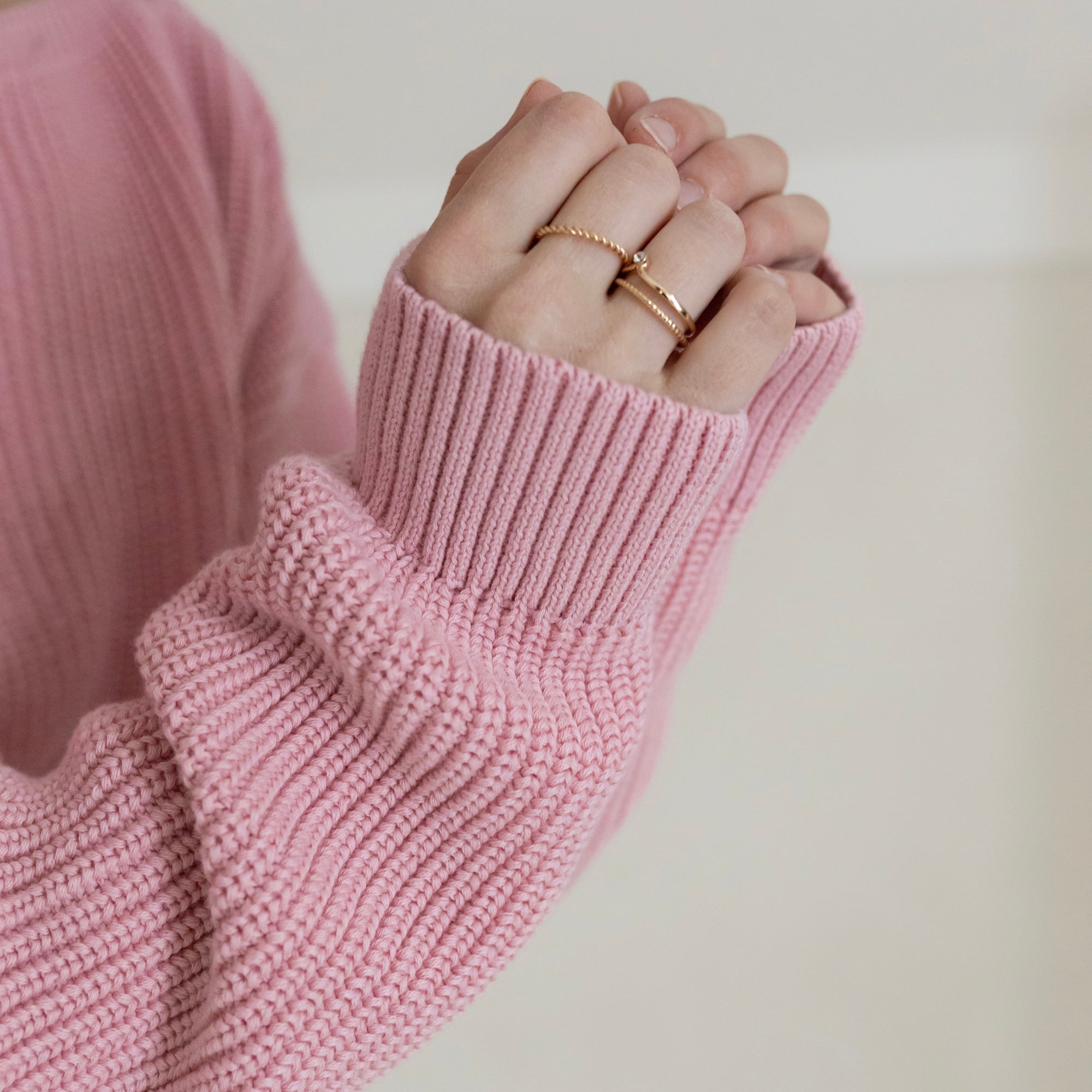 Organic MUM Knit Pulli - Candy Pink - Limited Edition!