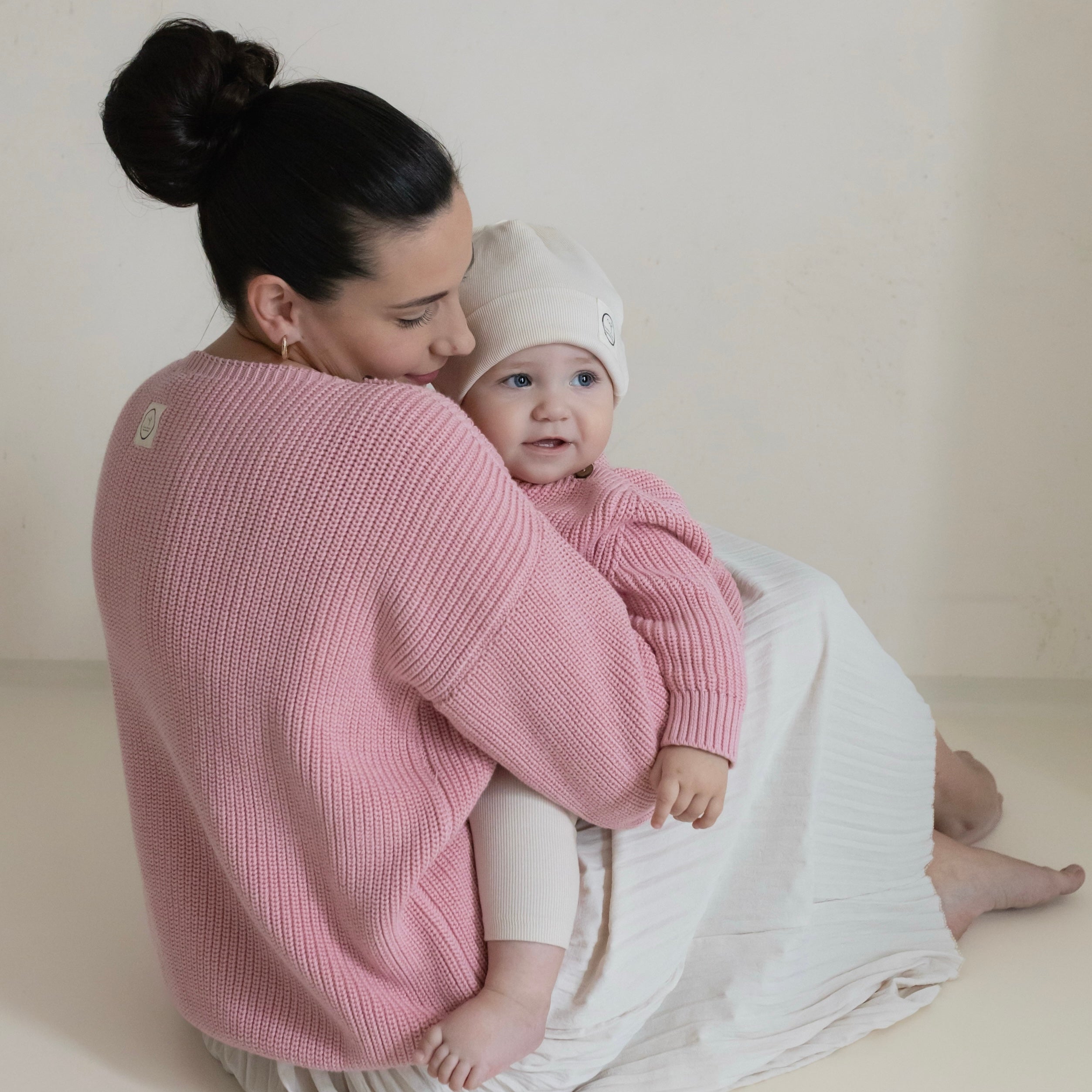 Organic MUM Knit Pulli - Candy Pink - Limited Edition!