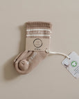 Organic Socks - Walnut