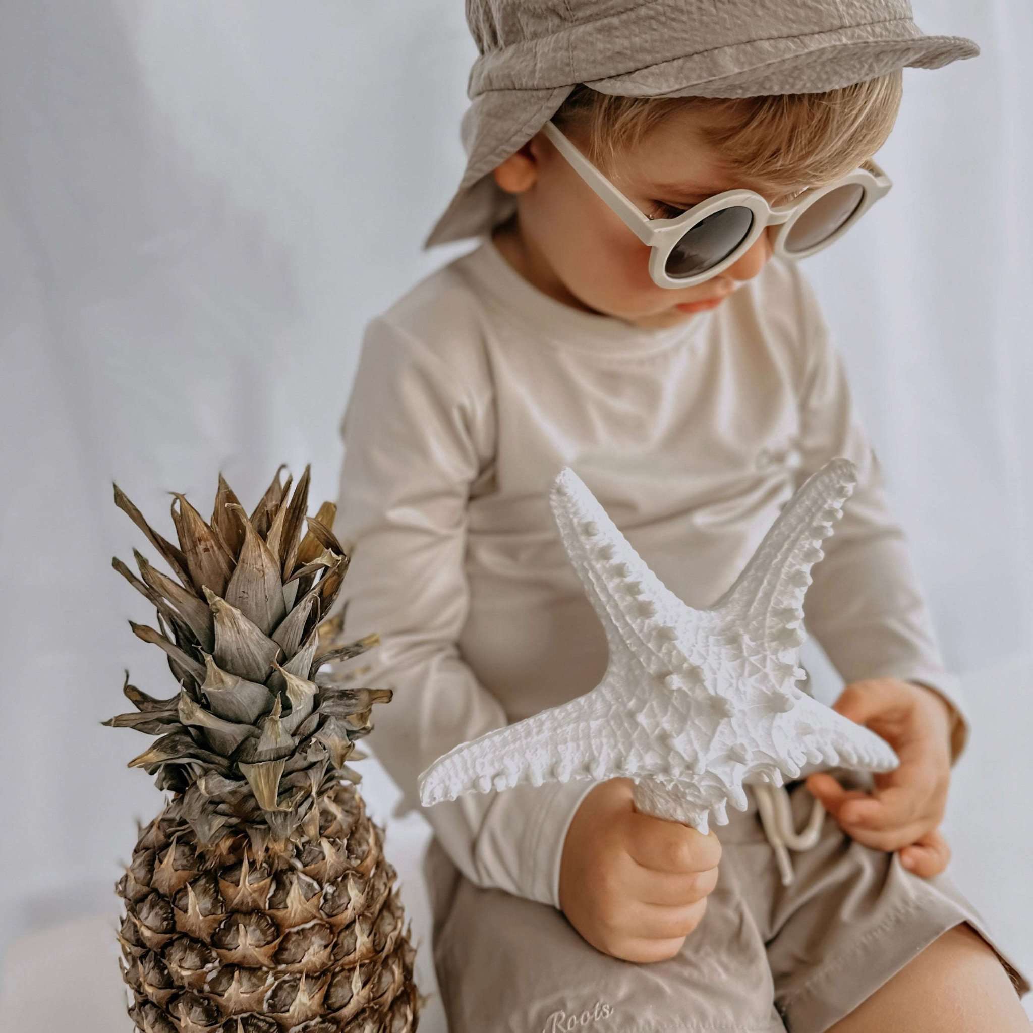 Sustainable UV Shirt - Sand - S A L E (UPV50+)