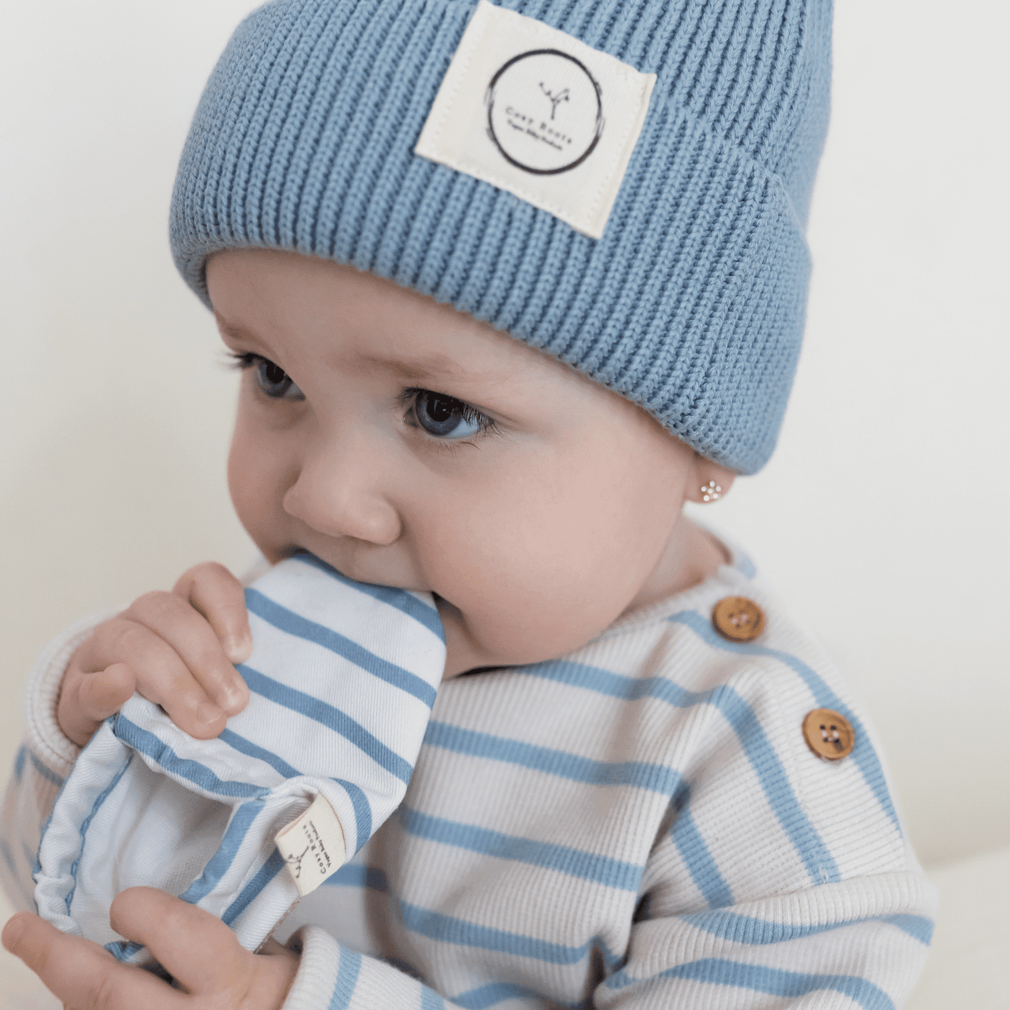 Vegan Shoes - Blue Striped