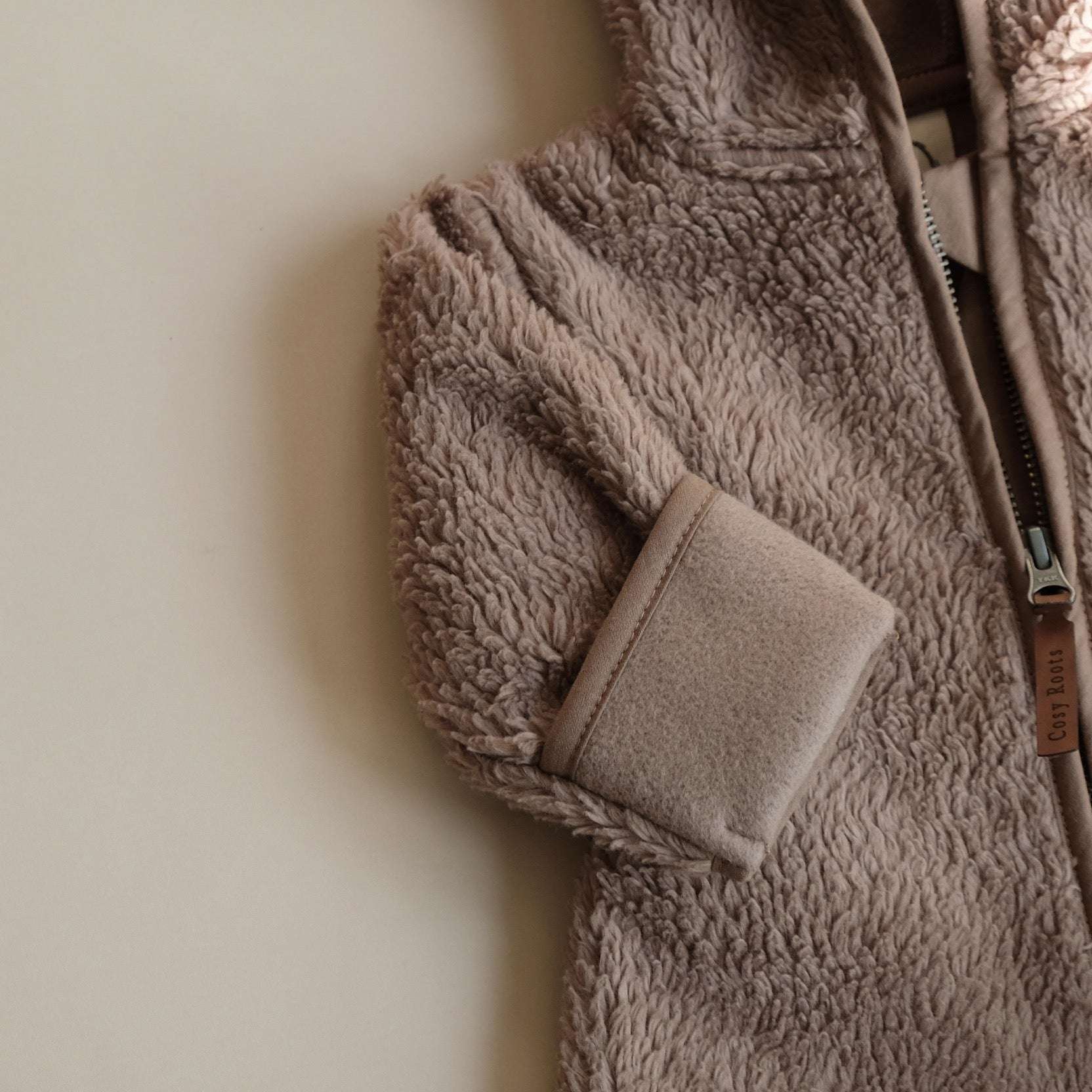 Organic Teddy Overall - Mocha - SALE