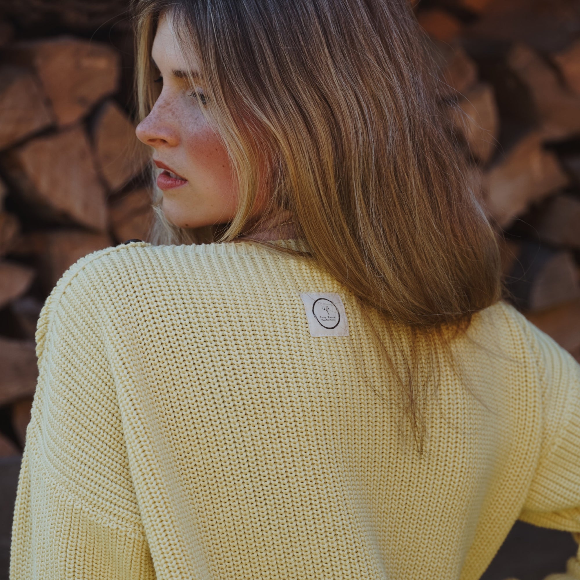 Organic MUM Knit Pulli - Lemon Tonic - Limited Edition!