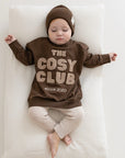 Family Sweatshirt - Chocolate Brown - The Cosy Club