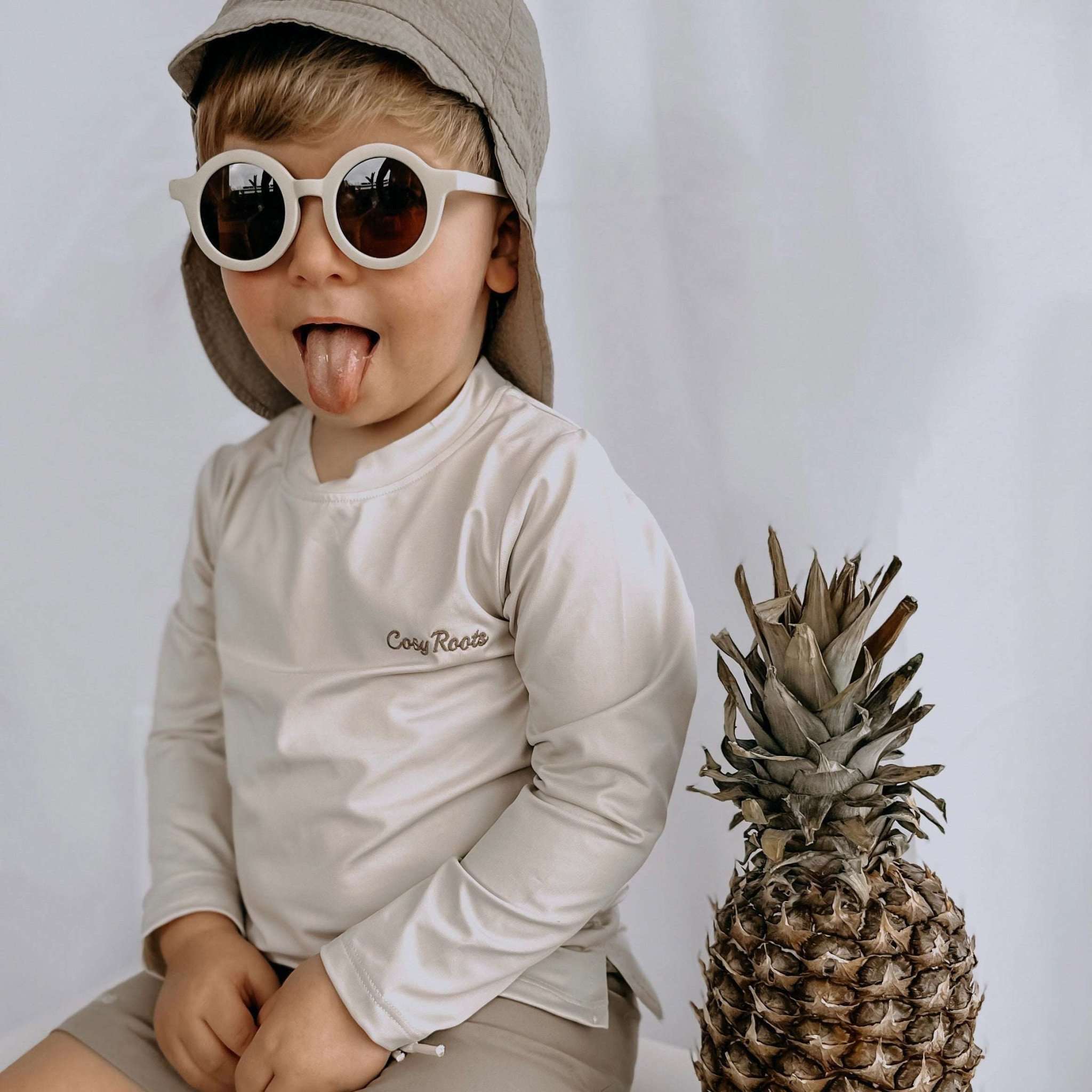Sustainable UV Shirt - Sand - S A L E (UPV50+)