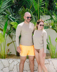 Sustainable MUM UV Shirt - Caramel (UV STANDARD 801)