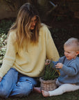 Organic MUM Knit Pulli - Lemon Tonic - Limited Edition!