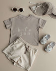 Organic Oversized Shirt - Caramel