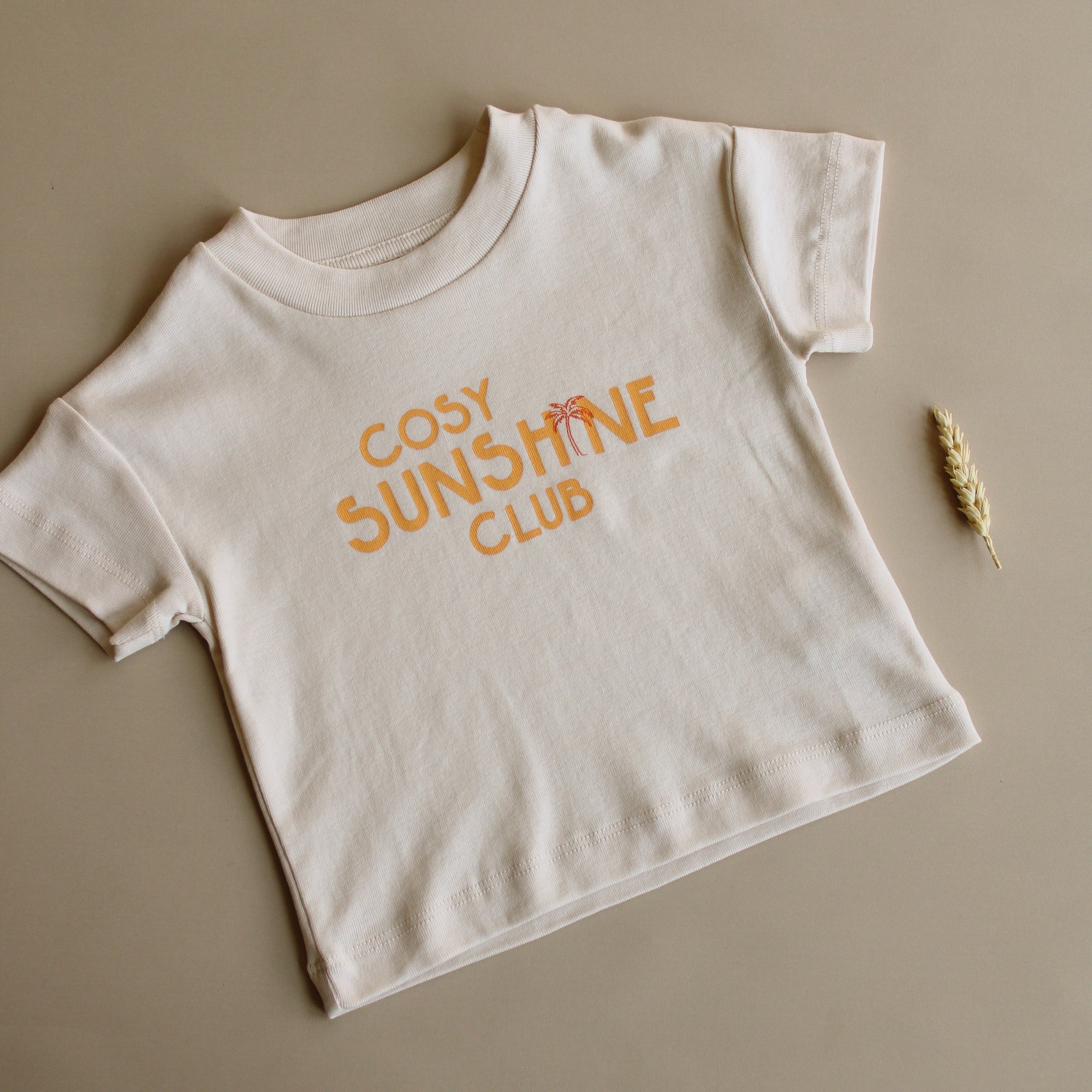 Organic Oversize Shirt - Cosy Sunshine Club