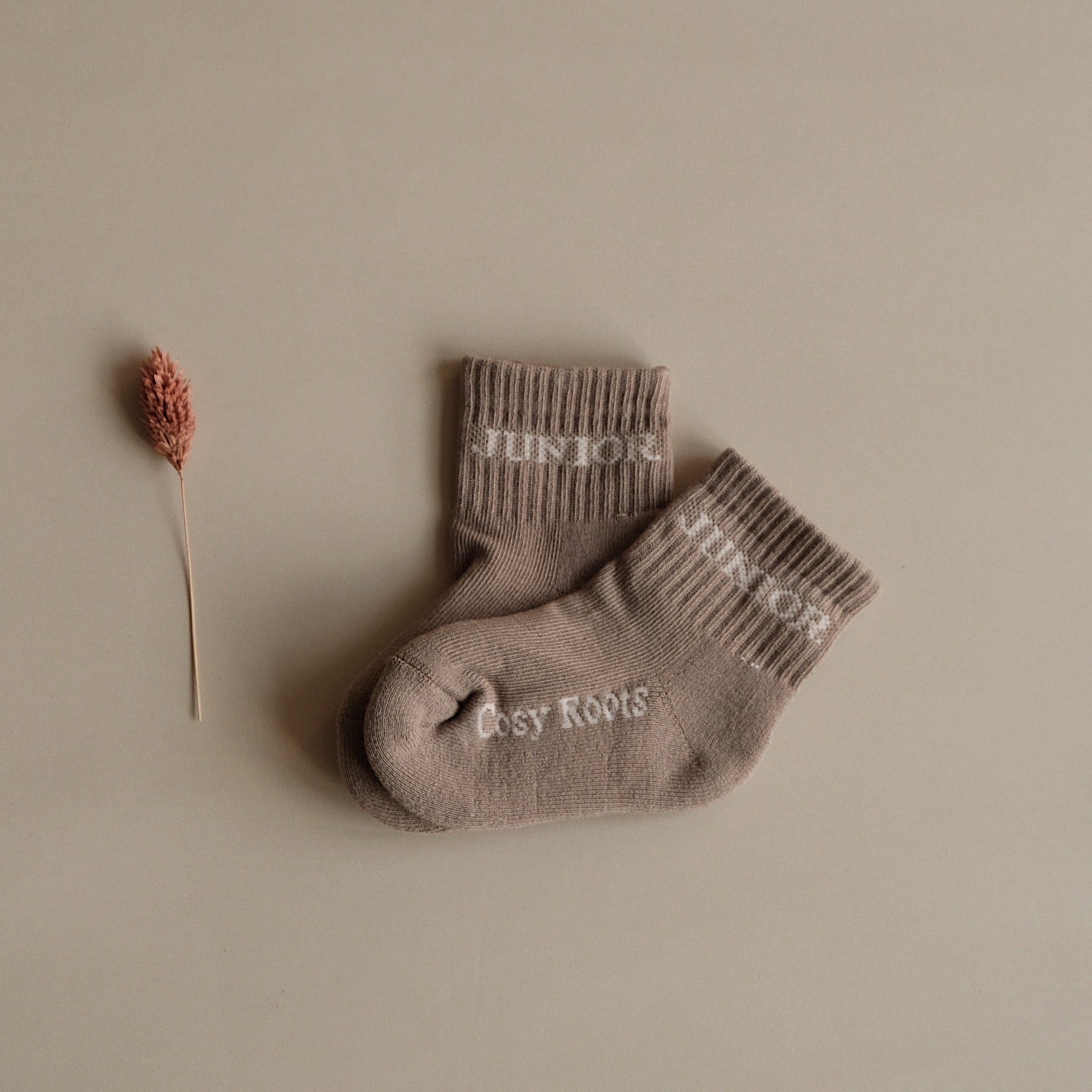Organic Junior Socks - Oatmilk