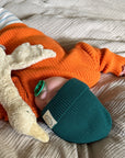 GOTS Organic Knit Beanie - Forest Green