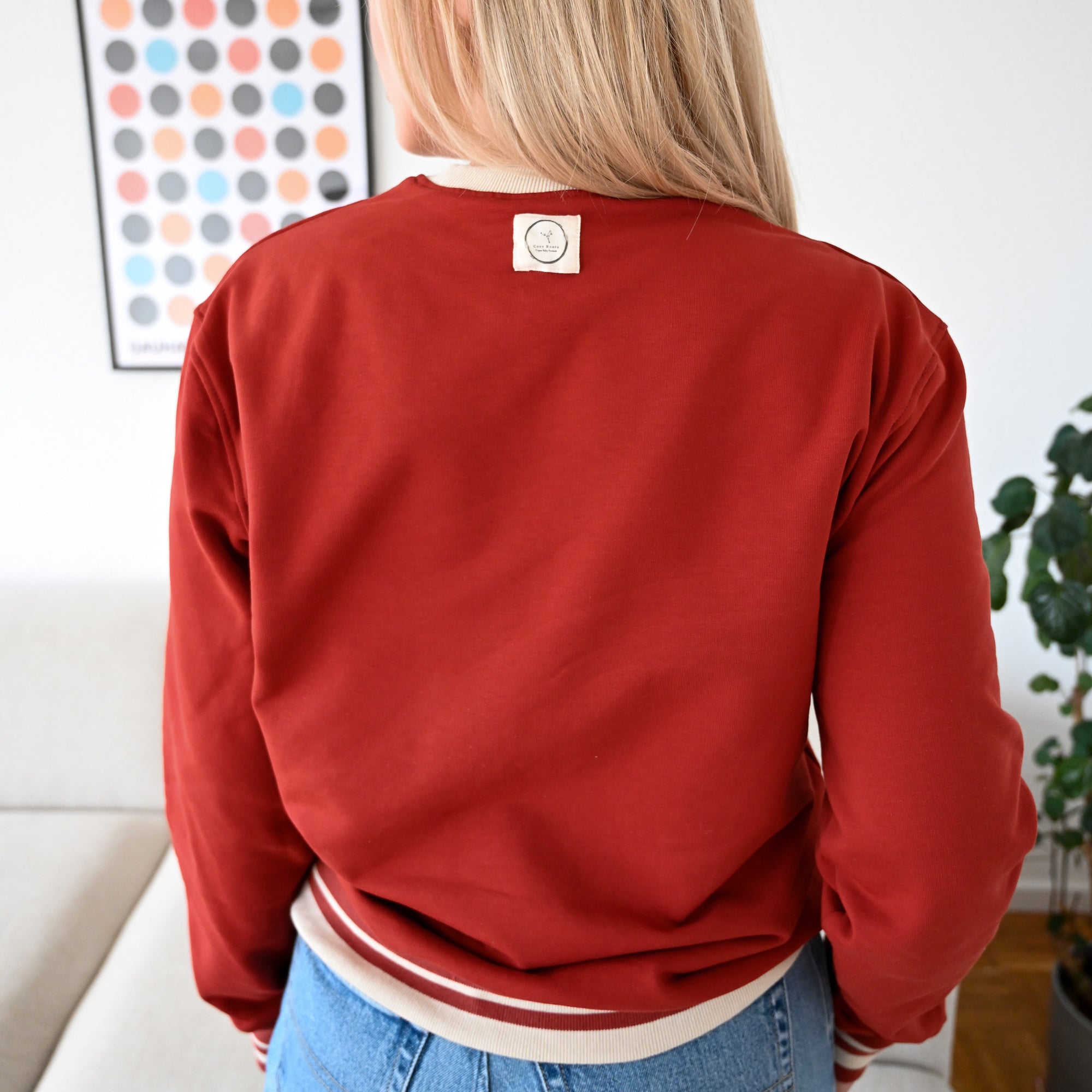 Family Sweatshirt - MUM - Vintage Red