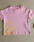 Organic Oversize Shirt - Candy Pink