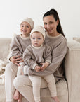 Family Sweatshirt - Caramel