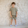 Organic Muslin T-Shirt - Khaki