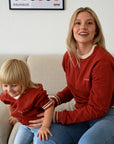 Family Sweatshirt - MUM - Vintage Red