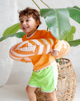 Sustainable UV Shirt - Orange (UV STANDARD 801)