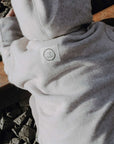 Organic Fleece Jacket - Taupe Melange