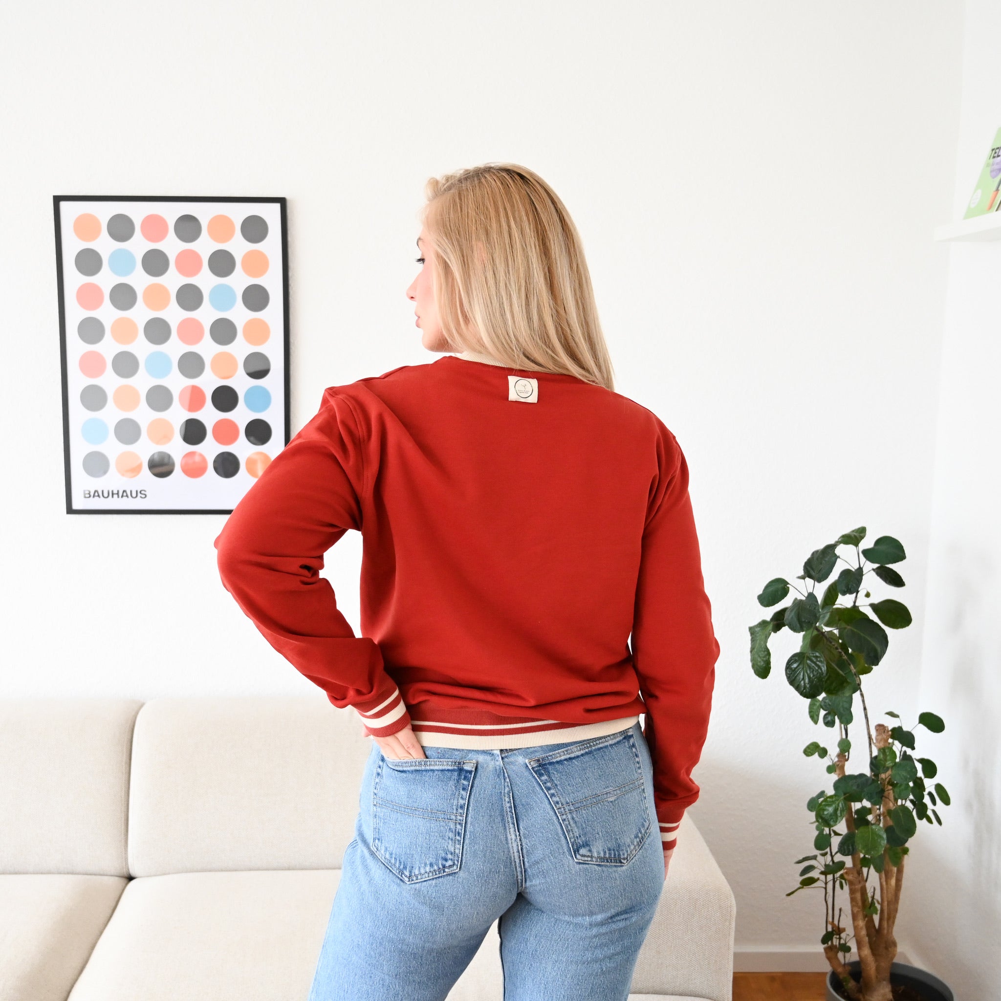 Family Sweatshirt - MUM - Vintage Red