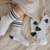 Organic Christmas Socks Green - 2 Pack