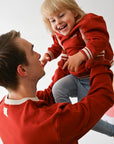 Family Sweatshirt - DAD - Vintage Red