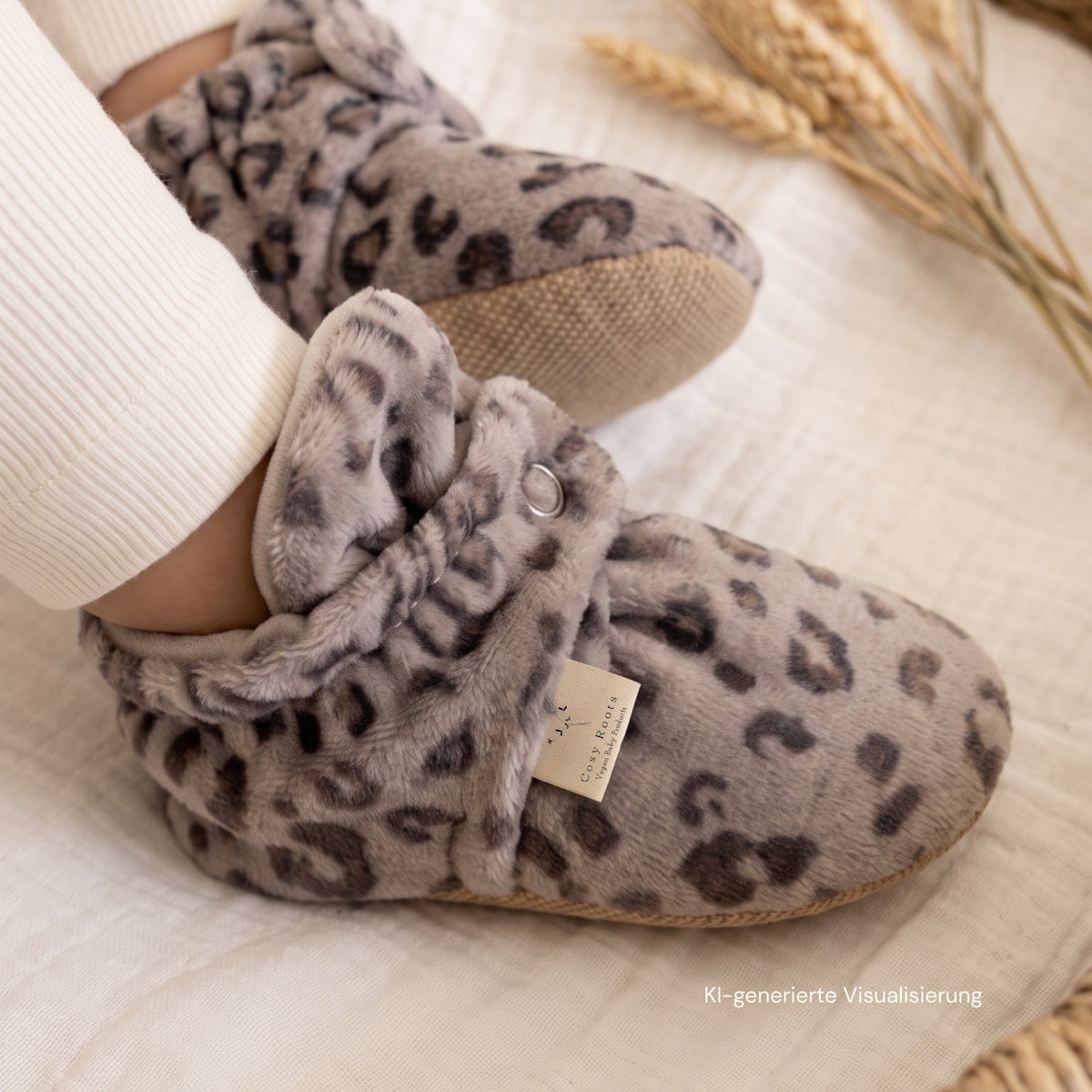Organic Nicky Booties - Leo
