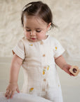 Muslin Onesie - Pure Lemon