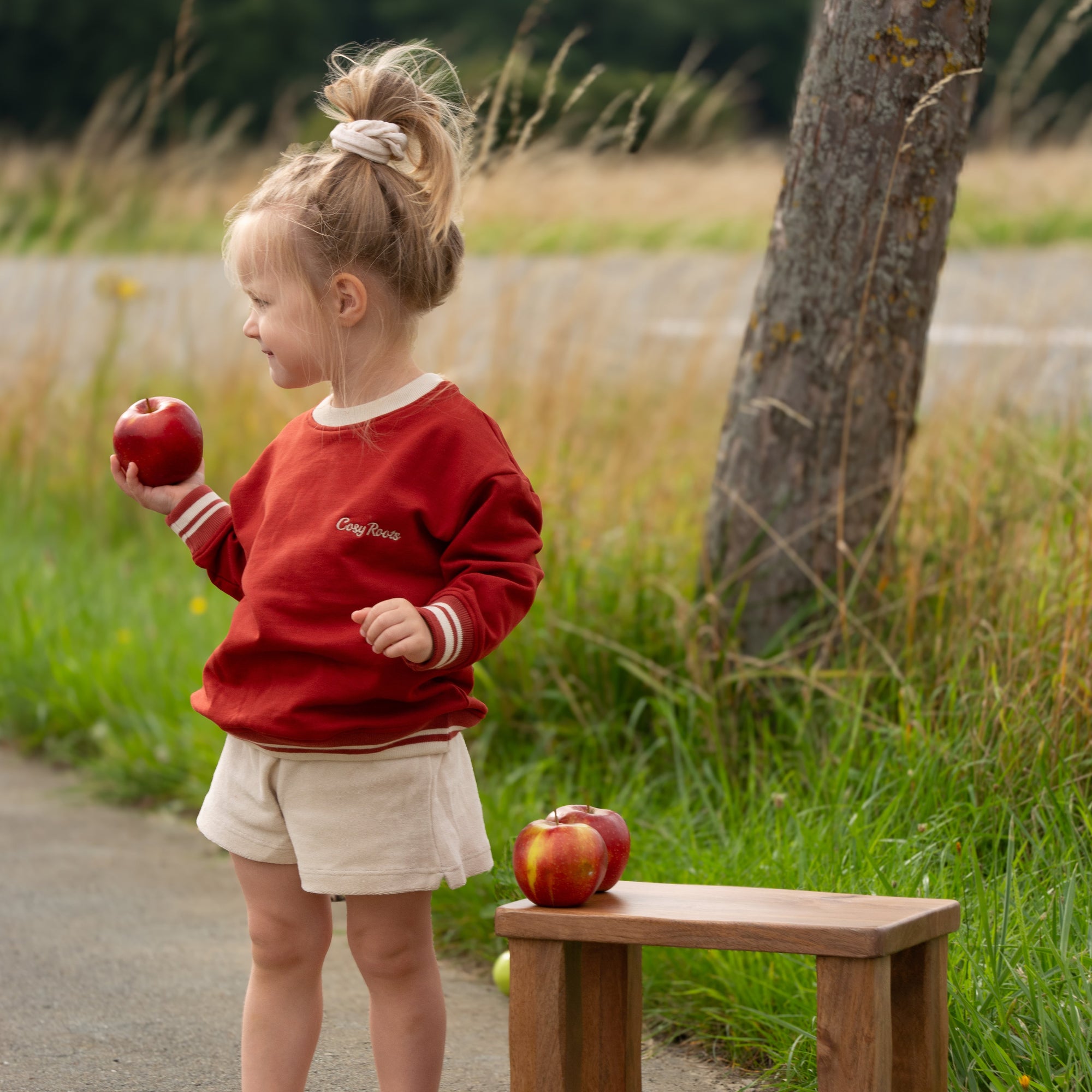 Family Sweatshirt - Vintage Red
