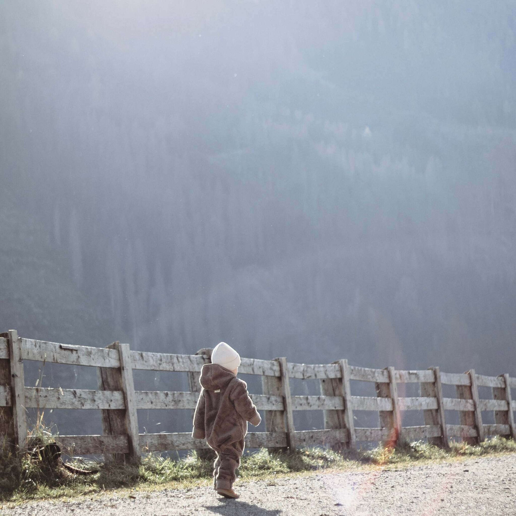 Organic Teddy Overall - Mocha - SALE