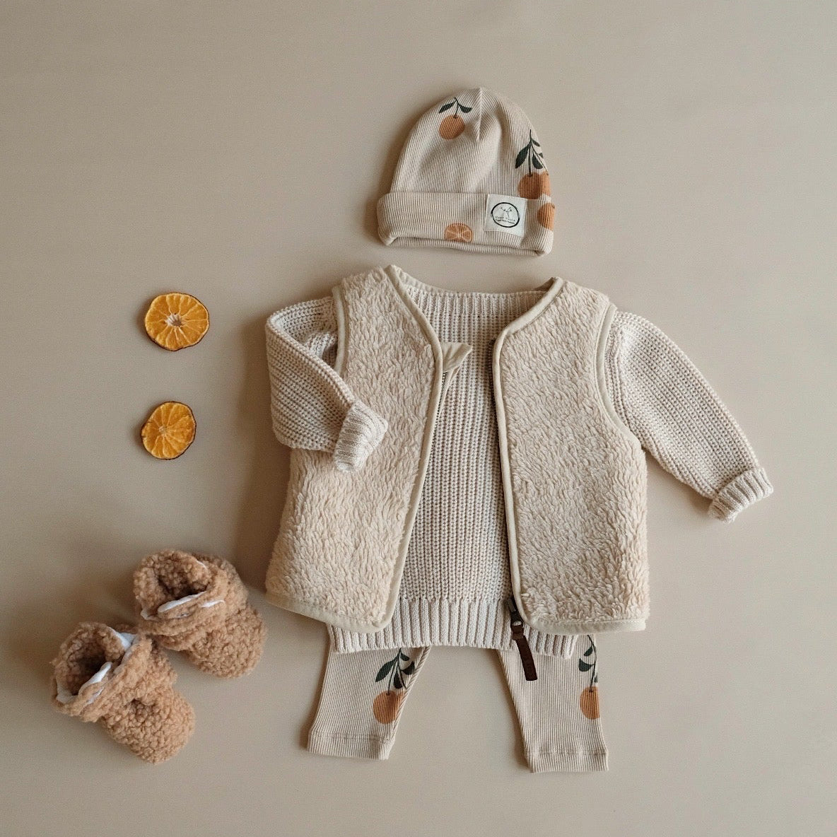 Teddy Booties - Caramel