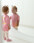 Organic Oversize Shirt - Candy Pink