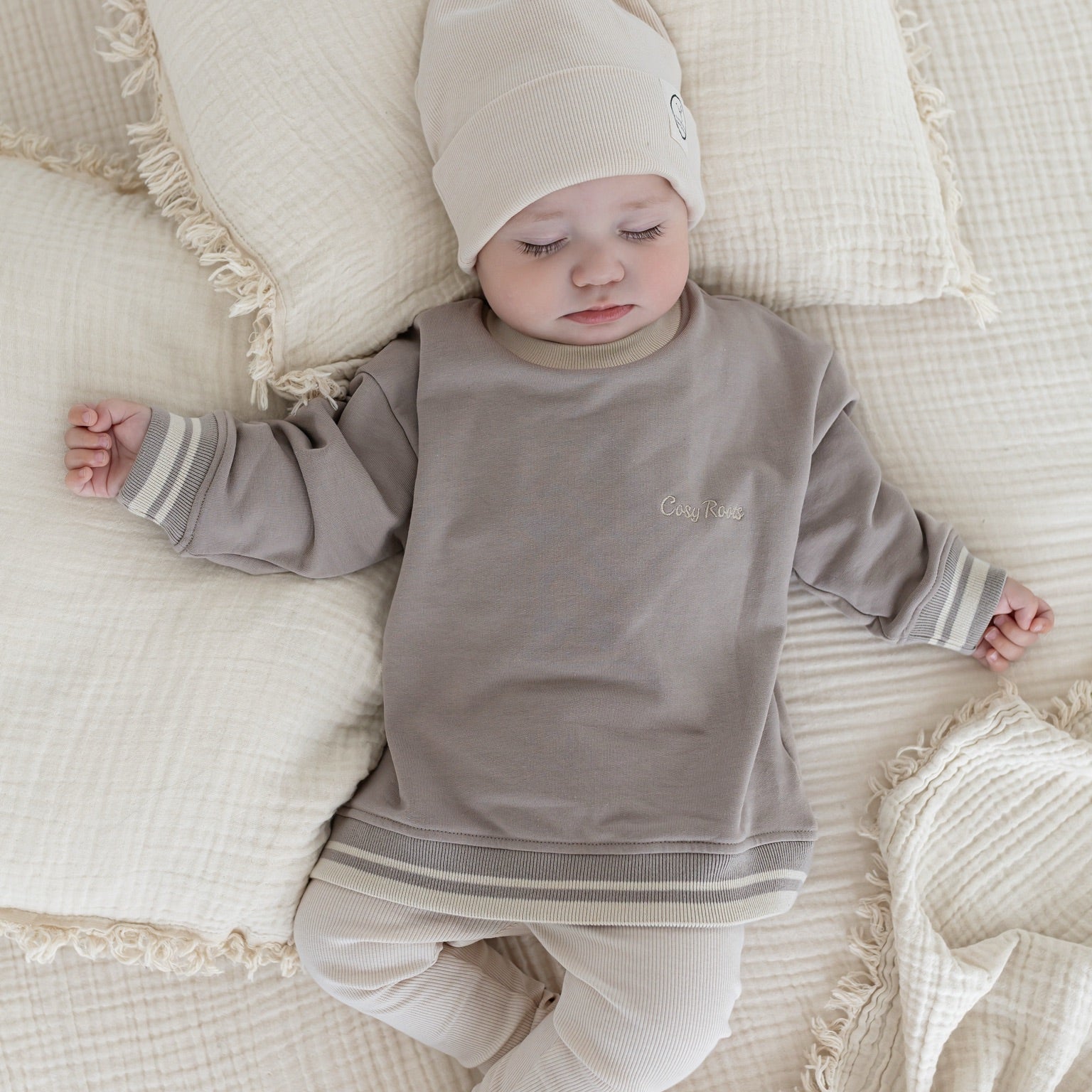 Family Sweatshirt - Caramel