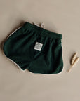 Organic Terry Shorts - Vintage Green