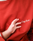 Family Sweatshirt - DAD - Vintage Red