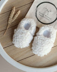 Vegan Shoes - Isii_bla X Cosy Roots - Teddy Shoes - Milk