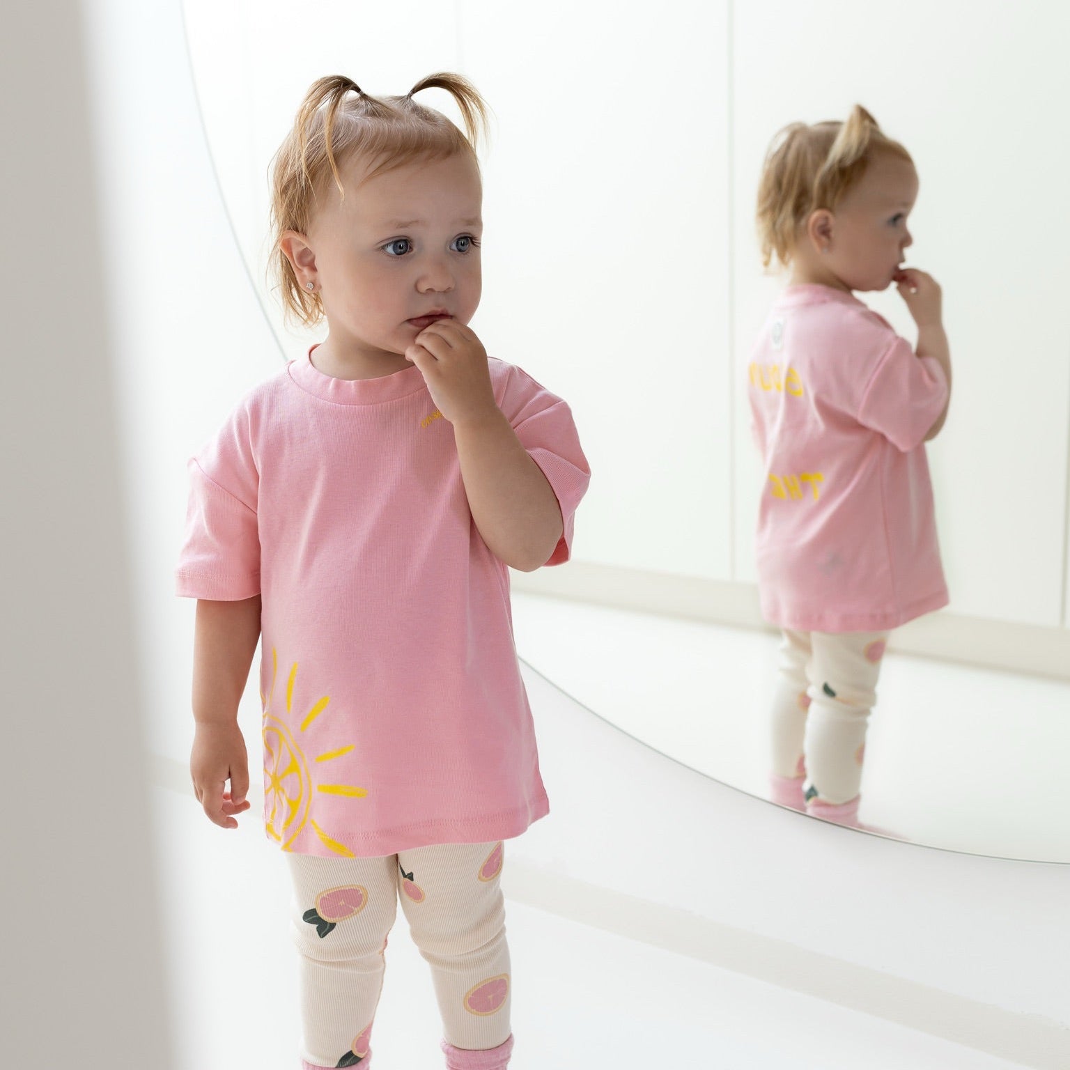 Organic Oversize Shirt - Candy Pink